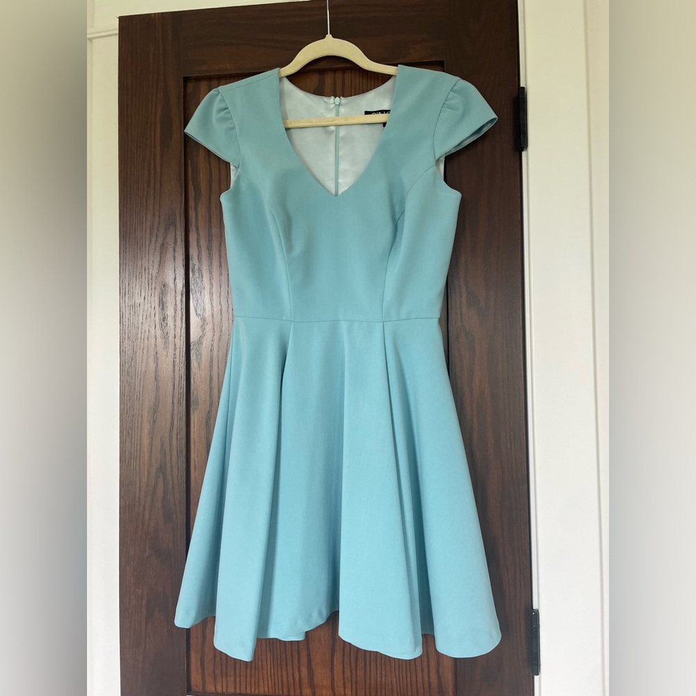 Single Los Angeles Blue Mini Dress size 2